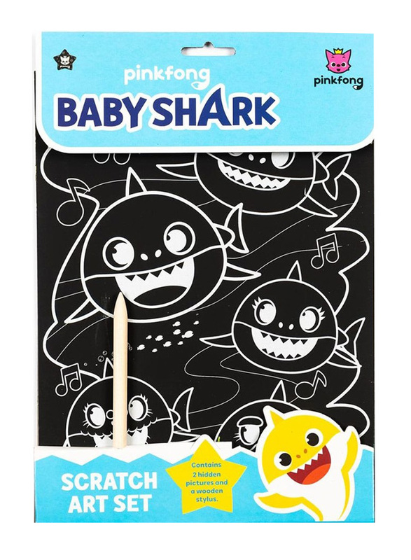 

Pinkfong Baby Shark Scratch Art Set, Paperback Book, By: Alligator