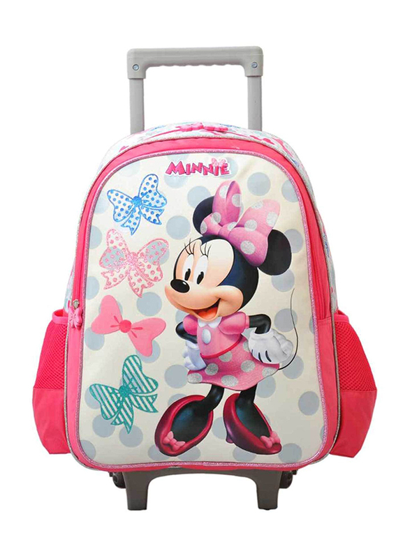 

Minnie Proud To Me Trolley Bag, 16 inch, Pink