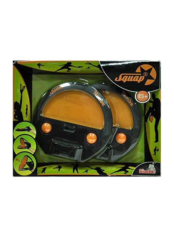 

Squap Simba Ball Catch, 2 Pieces, Black/Orange