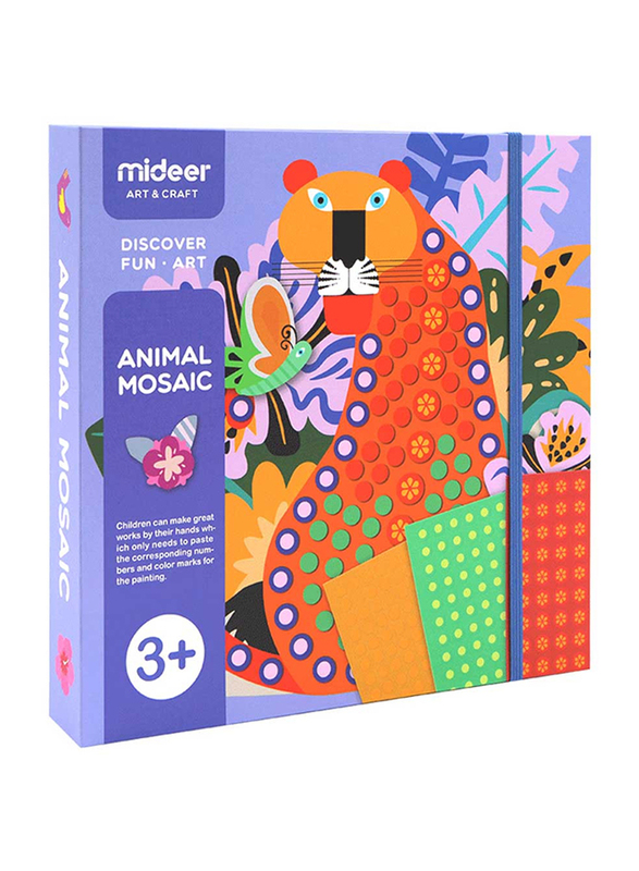 

Mideer Animal Mosaic Pattern Game, Multicolour