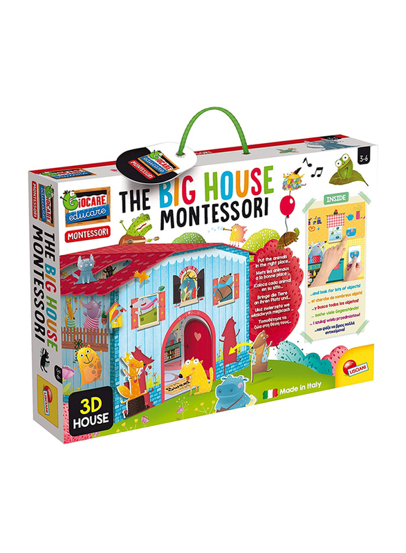 

Lisciani Montessori The Big House, Multicolour