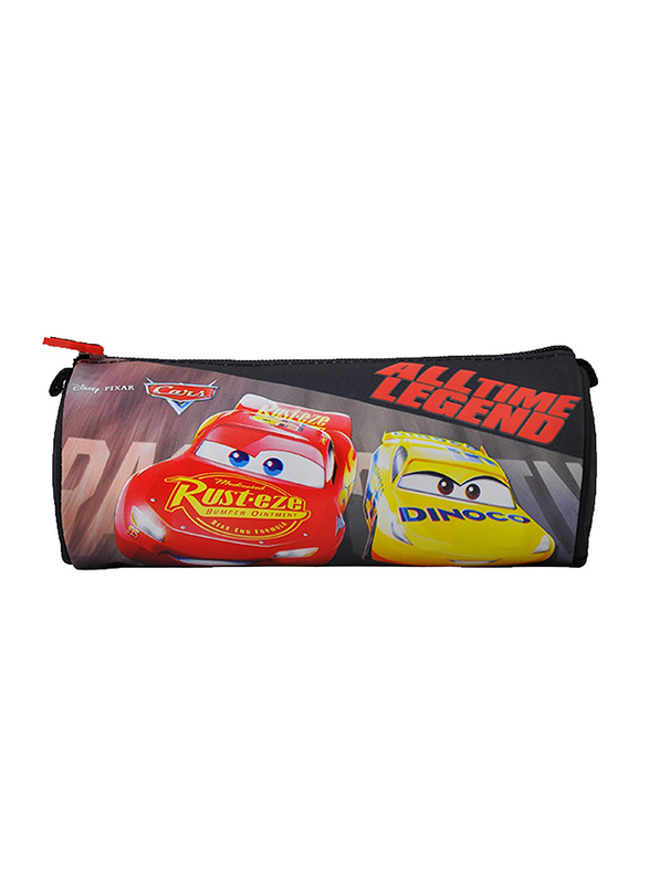 

Cars All Time Legend Round Pencil Case, Black