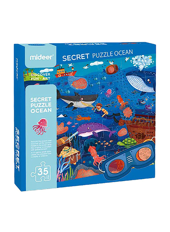 

Mideer Secret Puzzle Ocean, Blue