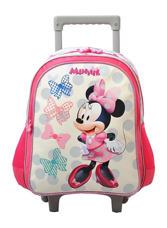 

Minnie Proud To Me Trolley Bag, 14 inch, Pink