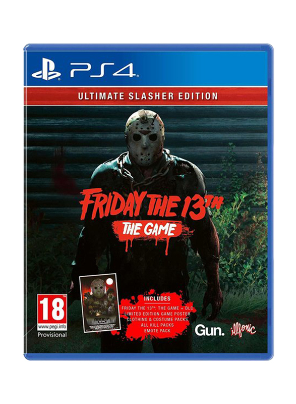 

Friday The 13th: The Game Ultimate Slasher Edition Video Game for PlayStation 4 (PS4) by Gun Media