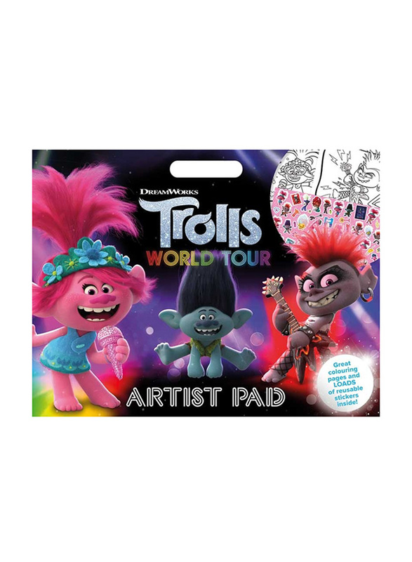 

Trolls World Tour Artist Pad, Paperback Book, By: Alligator