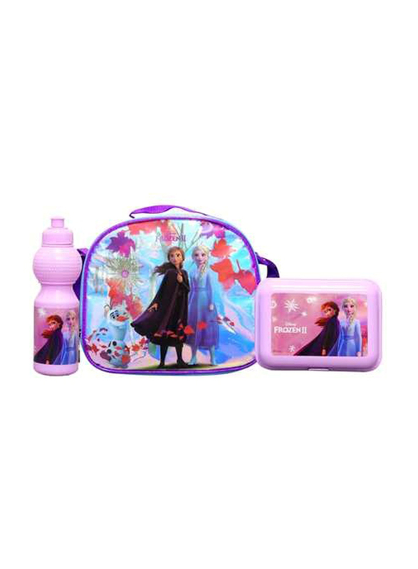 

Frozen II Love Matters Hand Bag + Canteen, Blue