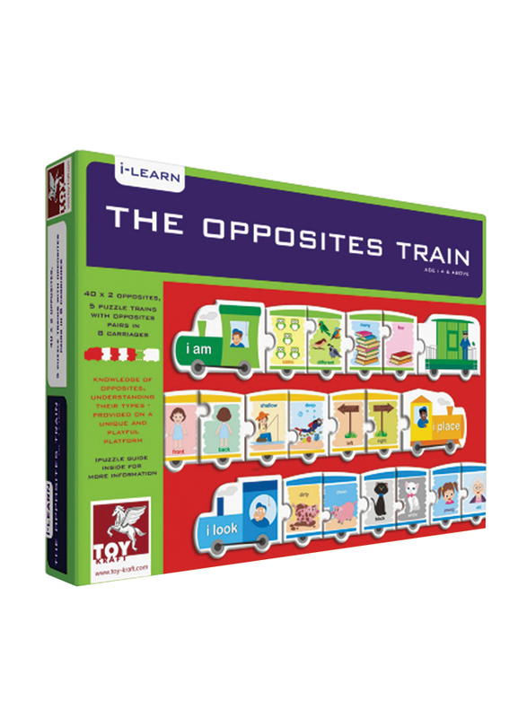 

Toy Kraft The Opposites Train, Multicolour