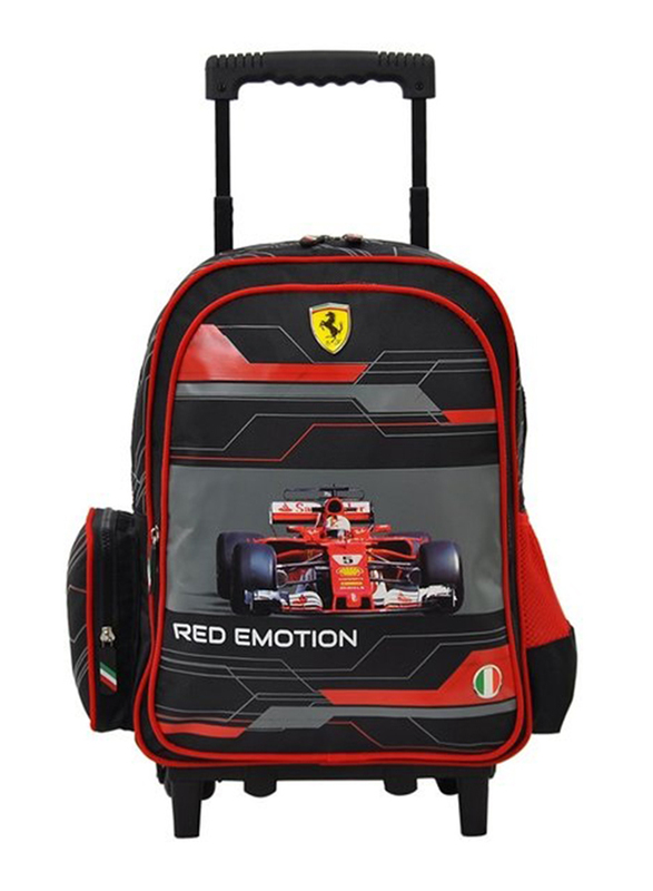

Ferrari Be Fast To Be 1st Trolley, 16 inch, Black/Red