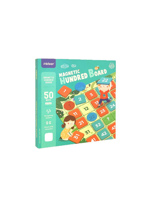 

Mideer Magnetic Hundred Board Game, Multicolour