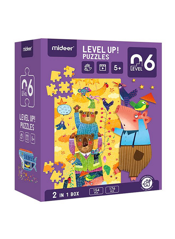 

Mideer Wonder World Puzzle Advanced Puzzles Series, Multicolour