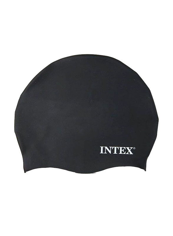 

Intex Silicon Swim Cap, Black