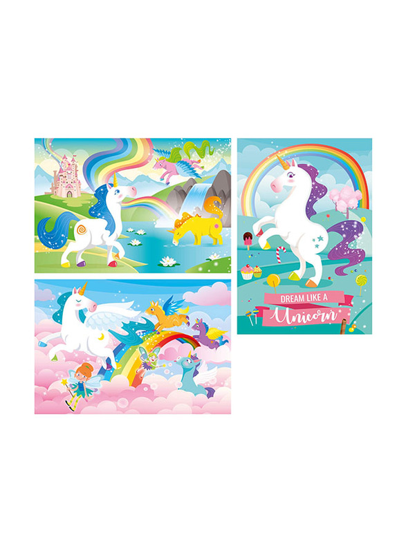 

Clementoni Super Colour Puzzle I Believe In Unicorns, Multicolour