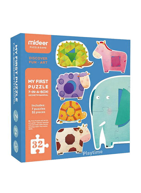 

Mideer My First Geometry Puzzle, Multicolour