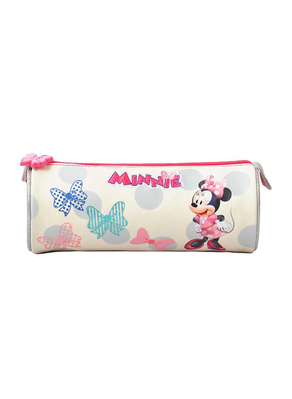 

Minnie Proud To Me Round Pencil Case, Pink