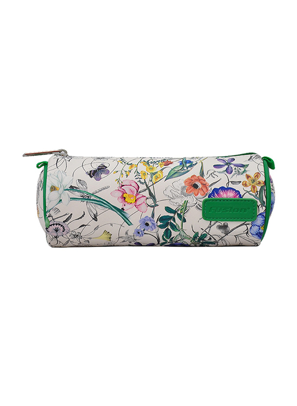 

Fusion Garden Pencil Case, White