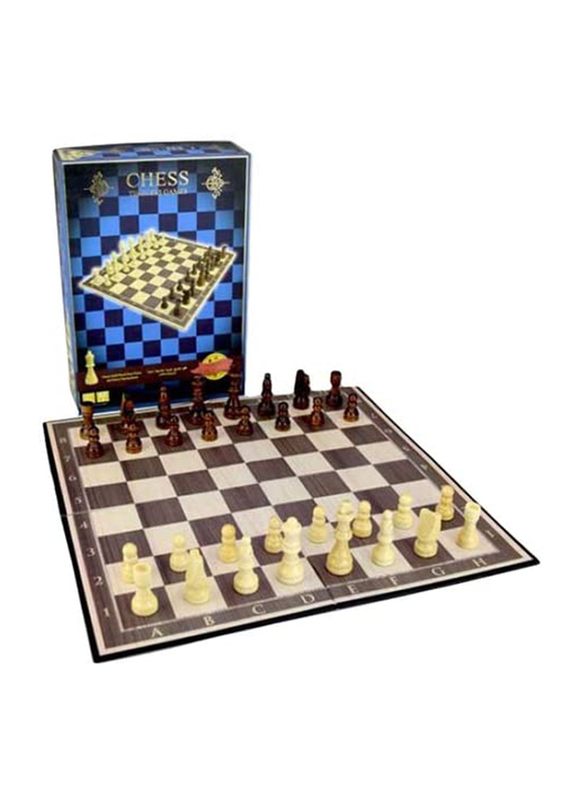 

Family Fun Chess Board Game, Multicolour