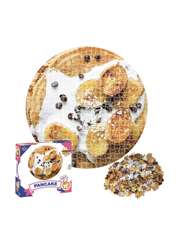 

Supersized Puzzles 300-Piece Pancake Banana Puzzle, Multicolour