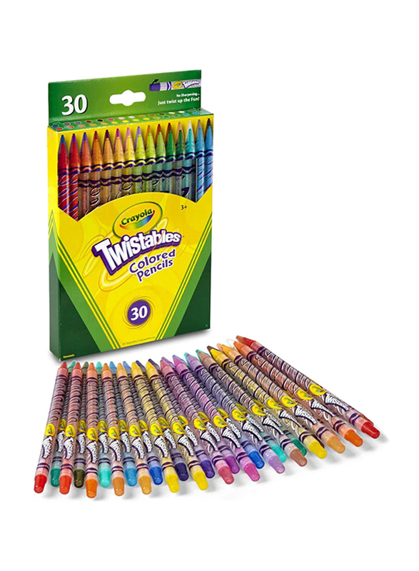 

Crayola Twistable Pencils, 30 Pieces, Multicolour