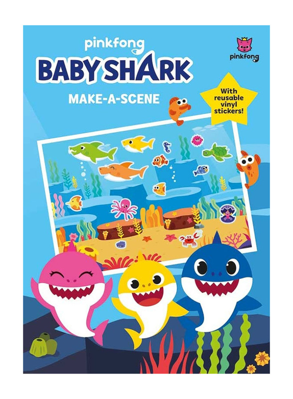 

Pinkfong Baby Shark Make-A-Scene, Paperback Book, By: Alligator
