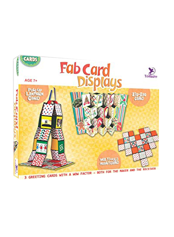 

Toy Kraft Fab Card Displays, Multicolour