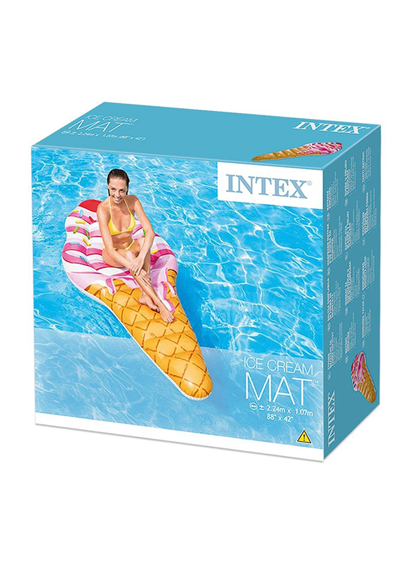 

Intex Ice Cream Mat Rideon Floater, Multicolour