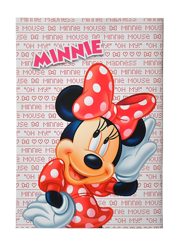 

Minnie Style Icon Notebook, 100 Sheet, Red