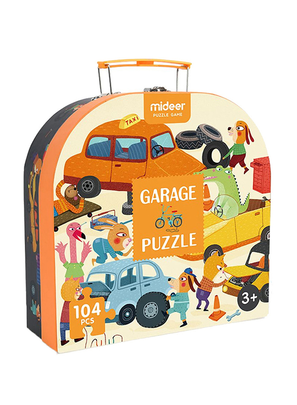 

Mideer Garage Puzzle Gift Box, Beige