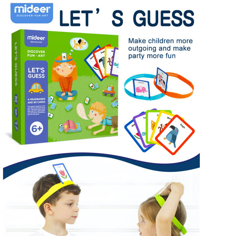 

Mideer Let's Guess Animals Game, Multicolour