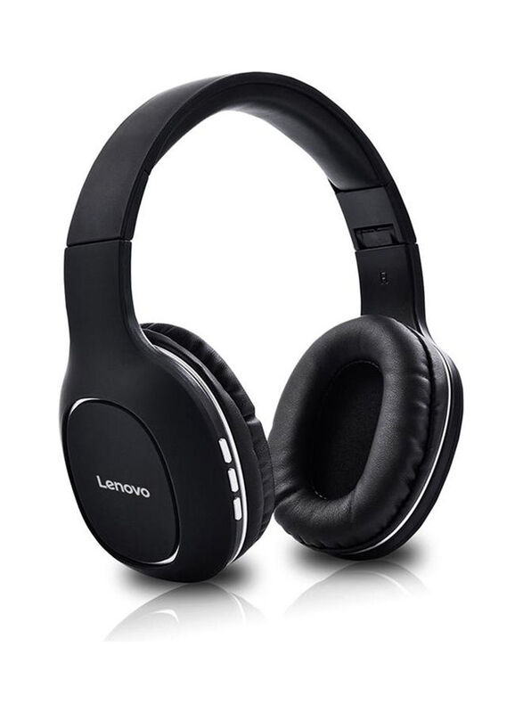 

Lenovo HD300 Bluetooth/Wireless Over-Ear Headphones, Black