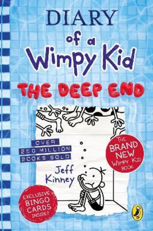 

Diary Of A Wimpy Kid: The Deep End (Book 15), Hardcover Book, By: Jeff Kinney