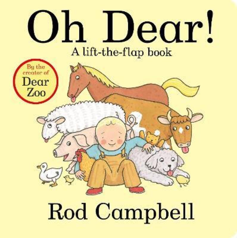 

Oh Dear!: A lift-the-flap book, Board Book, By: Rod Campbell