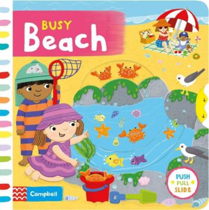 

Busy Beach, Board Book, By: Campbell Books