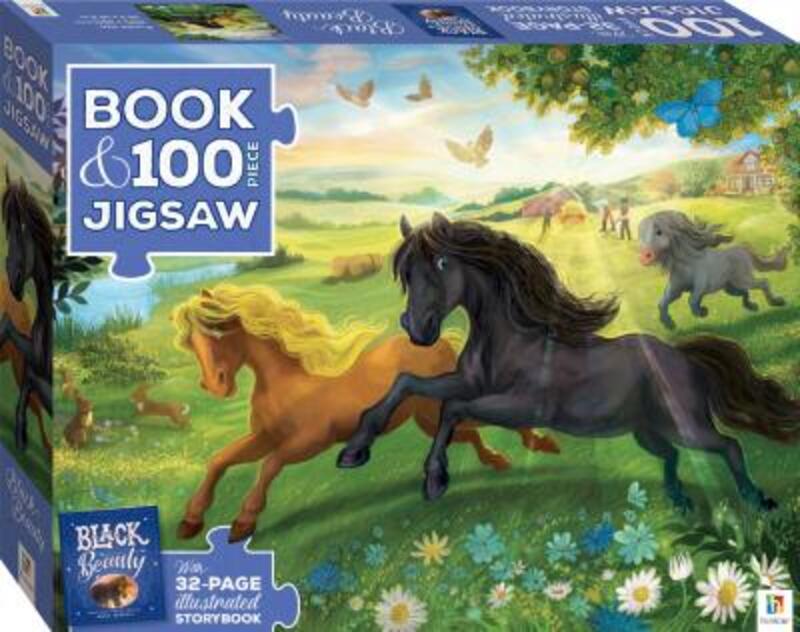 

Book with 100-piece jigsaw: Black Beauty, Paperback Book, By: Anna Sewell