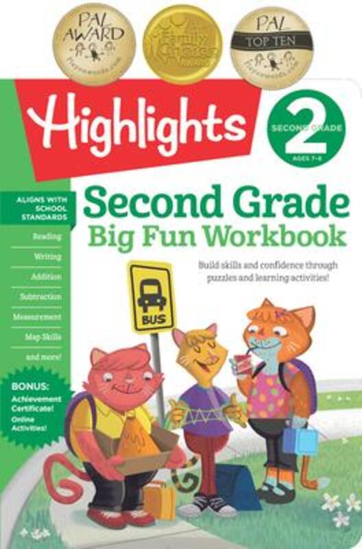 

Second Grade Big Fun Workbook, Paperback Book, By: Highlights Learning