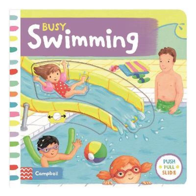 

Busy Swimming, Board Book, By: Rebecca Finn
