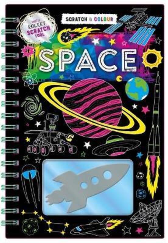 

Scratch & Colour: Space, Hardcover Book, By: Igloo Books