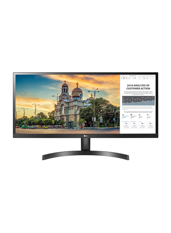

LG 34 Inch 21:9 WFHD IPS LCD Monitor, 34WL500-B.AMA, Black
