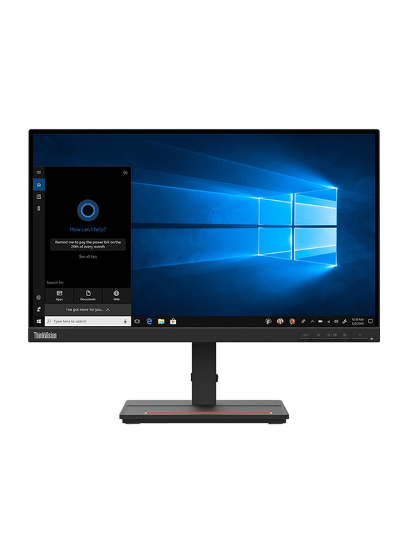 

Lenovo 23.8 Inch Thinkvision FHD LED Monitor, S24E-20 62AEKAT2UK, Black