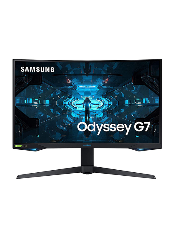 

Samsung 27 Inch Odyssey G7 Curved LED Gaming Monitor, LC27G75TQSMXUE, Black