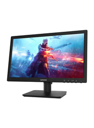 Lenovo 18.5-inch TN Panel HD LED Backlit Monitor, D19-10, Black