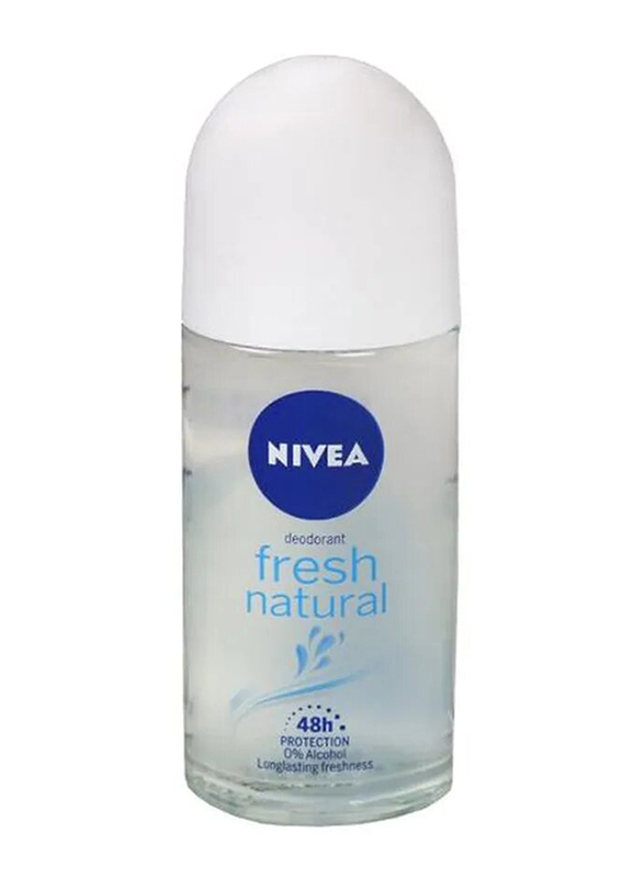 

Nivea Fresh Natural Deodorant Roll On, 50ml