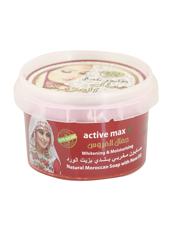 

Active Max Natural Moroccon Soap with Rose Oil, 250gm