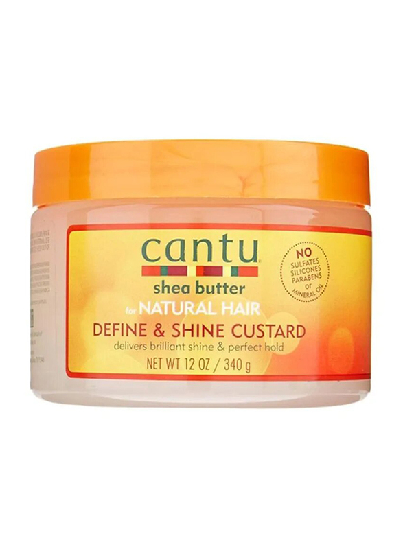 

Cantu Naturals Define and Shine Custard for All Hair Types, 340gm