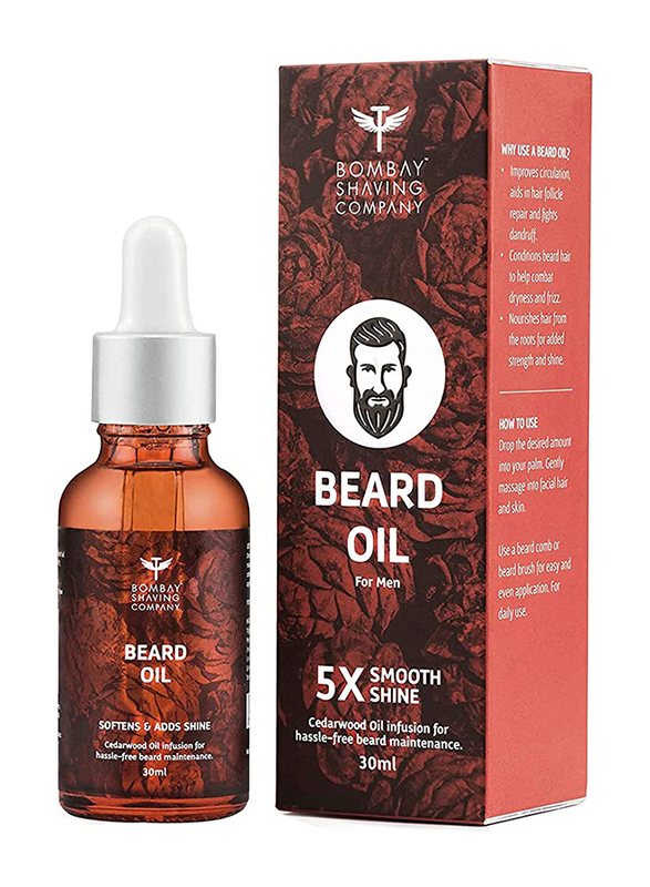 

Bombay Shaving Company Cedarwood Beard Oil, 30ml