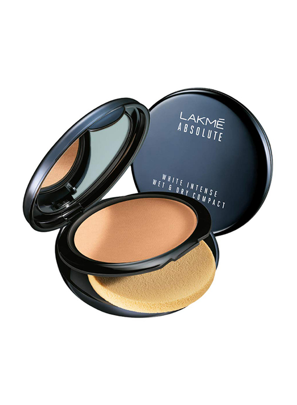 

Lakme Absolute White SPF 17 Wet & Dry Compact Powder, 9gm, Gold