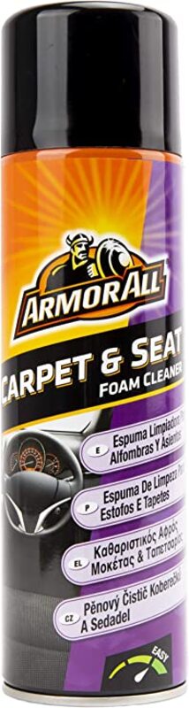 

Armor All 500ml Carpet & Seat Foaming Cleaner for Cars