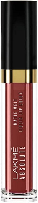 

Lakme Absolute Matte Melt Liquid Lip Colour, 6ml, Red, M02 Mocha Shot