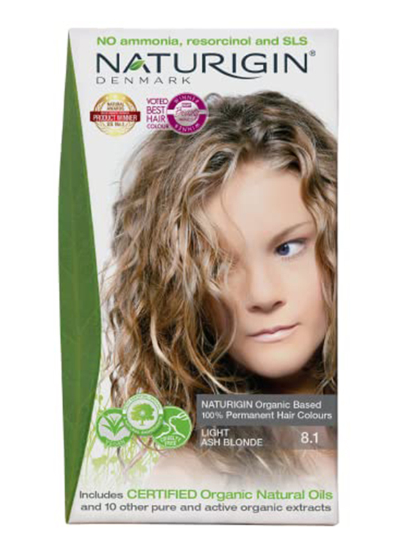 

Naturigin Permanent Hair Color, Light Ash Blonde