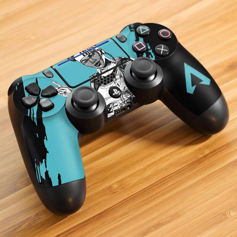 

Controller Gear Apex Legends PlayStation 4 Controller Skin, Blue/Black